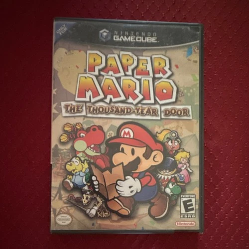 Paper Mario: The Thousand-Year Door Nintendo GameCube with Case & Manual