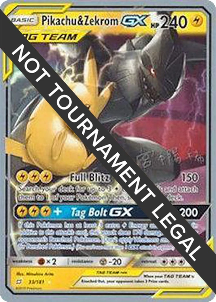 Pikachu & Zekrom GX 33/181 World Championship Decks for sale | eBay