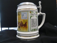 Bierkrug Motiv Spanien Deutsche Post Porzellan 2000 German Stein Spain Espana