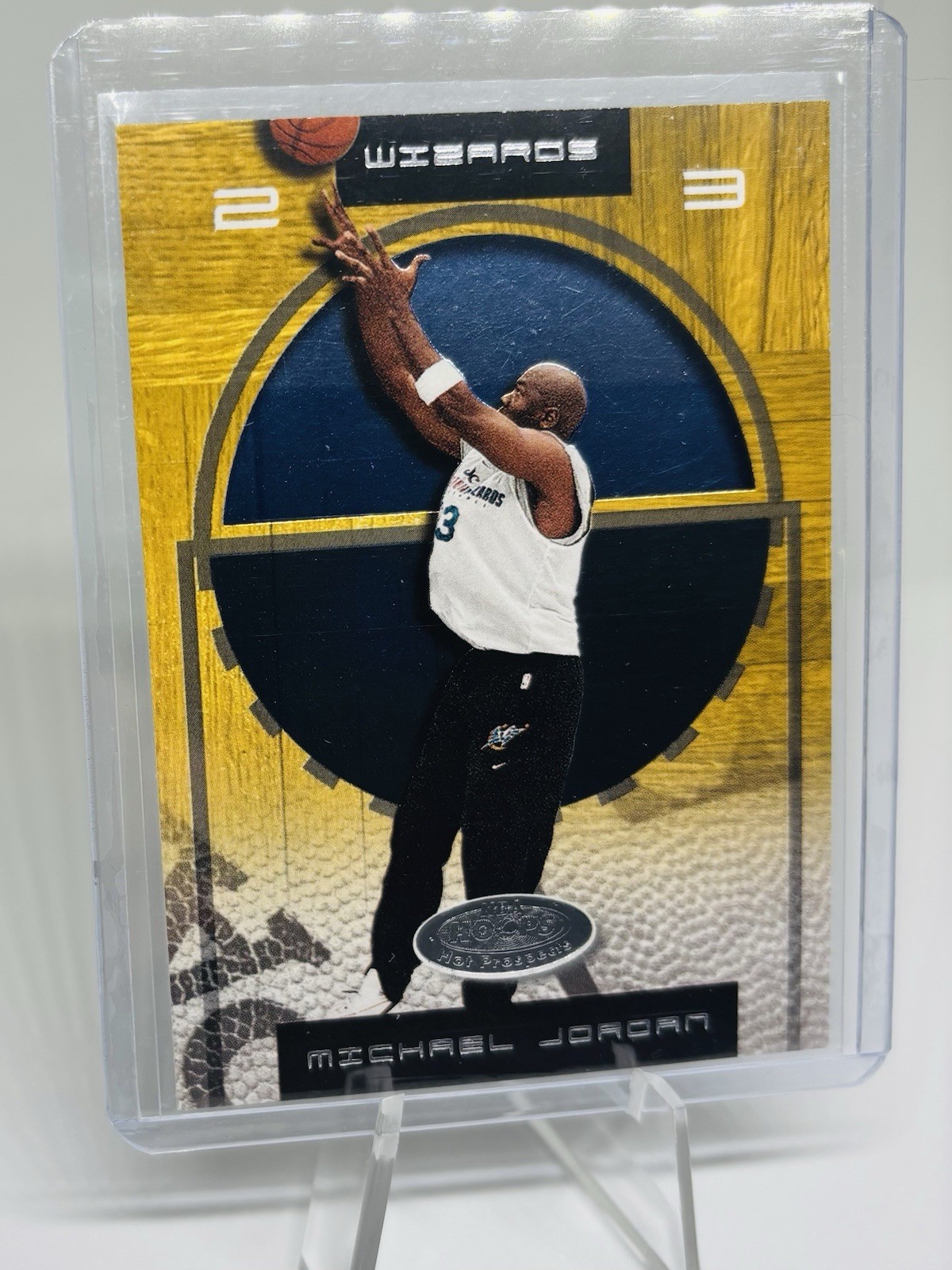 2001-02 Fleer NBA Hoops Hot Prospects #17 Michael Jordan - Washington Wizards