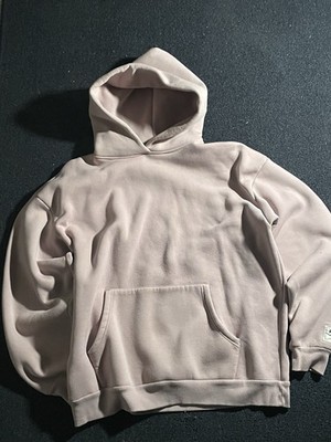 PacSun Pullover Hoodie Men's XL Light Pink Hooded Pockets Cotton Blend