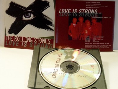 The Rolling Stones - Love Is Strong Promotional ONLY CD ** Free