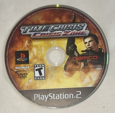 Time Crisis II (Sony PlayStation 2, 2001 PS2) Disc Only Tested Working