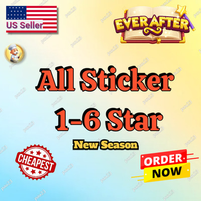 MOGO Stickers Go   ALL Stickers 1-6 Star   New Album  Cheapest   Fast Delivery