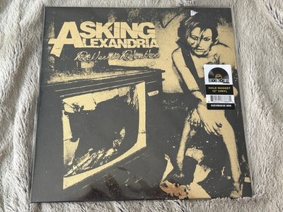Asking Alexandria - Reckless & Relentless RSD 2024 Gold Nugget Vinyl LP New Seal