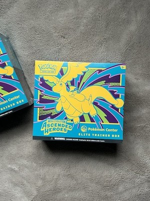 Pokemon Ascended Heroes Pokemon Center 2x Elite Trainer Box Sealed - In Hand