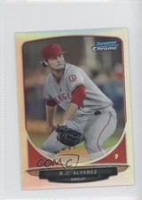 2013 Bowman Cream of the Crop Chrome Mini Refractor RJ Alvarez #CC-A5 0l1