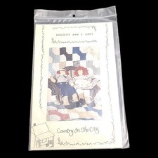 PATTERN Traditional Raggedy Ann Doll Raggedy Andy Doll NEW Country in the City