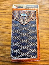 Justin Rodeo Wallet Genuine Leather Geometric BIFOLD RODEO WALLET 22054767W5 