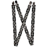`Suspenders - 1.0`` - Navajo2 Black/Gray` (Us Import) ACC NEU