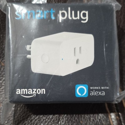 Amazon Smart Plug Wi Fi, Works with Alexa, White, Indoor Use Only