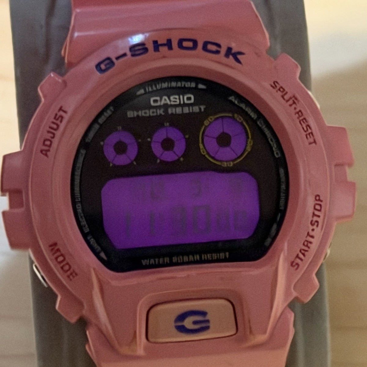 Casio G-Shock DW-6900SN-4 Bubblegum Pink Crazy Colors Digital