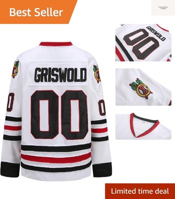 Griswold Movie Hockey Jerseys Stitched Letters and Numbers S-XXXL