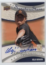 2009 Upper Deck Signature Stars Top Prospects Koji Uehara #207 Auto 13ib