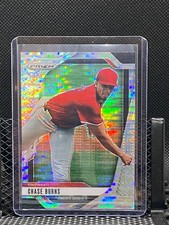 Chase Burns 2025 Prizm -  Pulsar Prizm #141/499 - #86 Reds