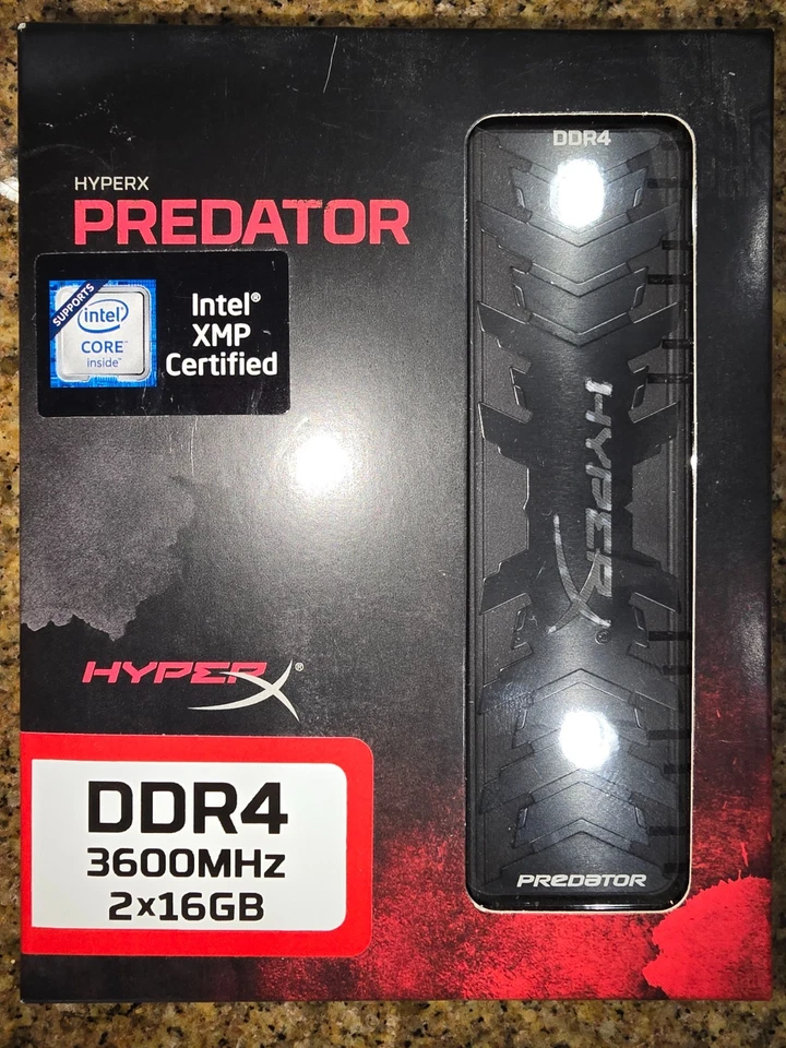 *BRAND NEW* HyperX PREDATOR 32GB (2x16GB) 3600 MHz DDR4 *CL17 (HX436C17PB3K2/32) - Image 2 of 4