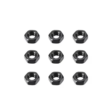 100Pack M3 Carbon Steel Grade 8 Hexagon Hex Nuts Black