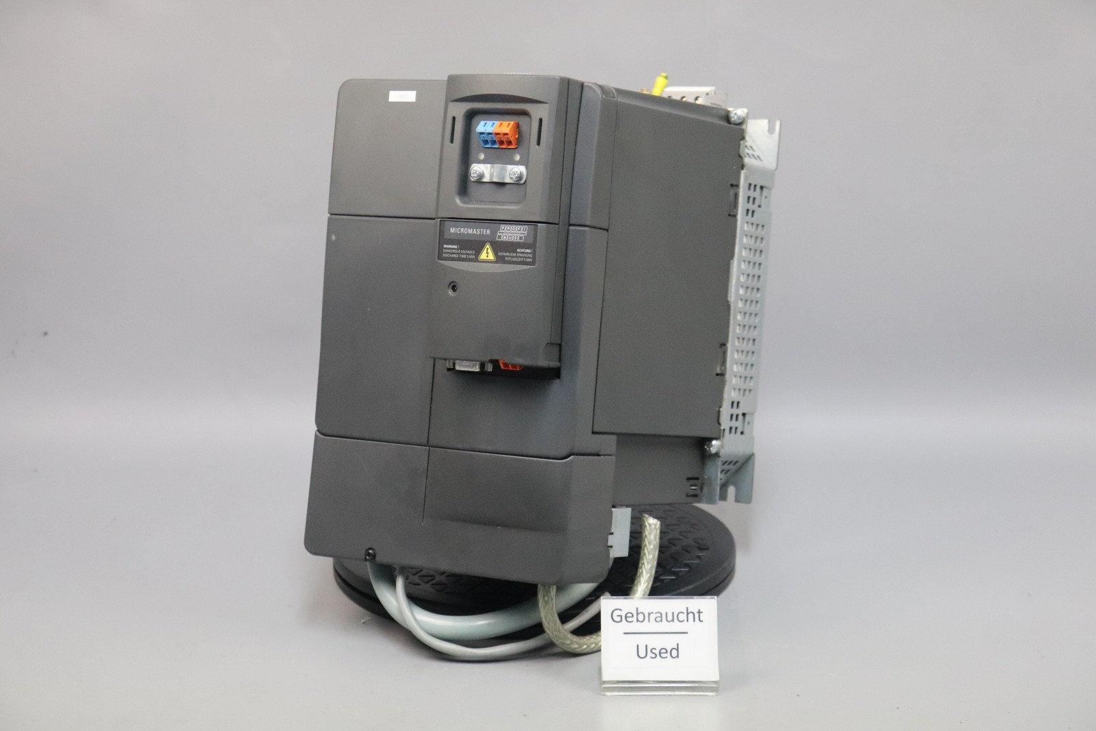 Siemens Micromaster 420 6SE6420-2AD25-5CA1 Fréquence E : D03/1.18 Usé