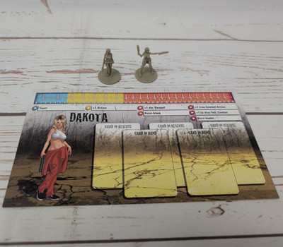 Zombicide Board Game Season 2 Dakota Promo Survivor & Zombivore CMON 1st Edition