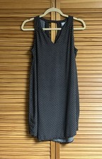 Women’s Old Navy Black Sleeveless Tank V Neck Dress Medium
