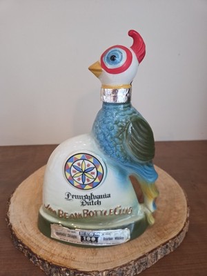 1974 Pennsylvania Dutch Jim Beam Bottle Club Bourbon Decanter *Empty