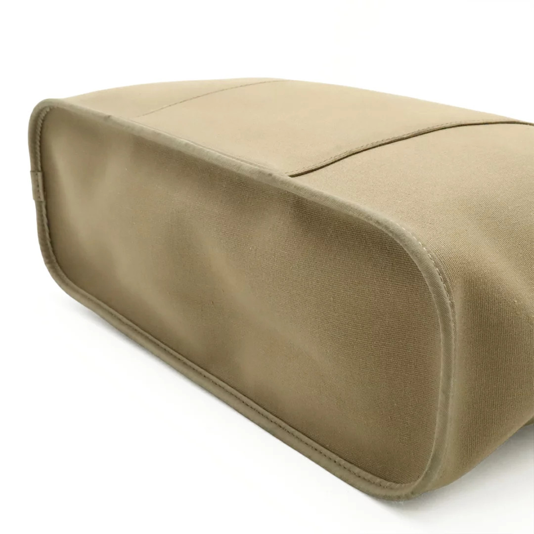 Hermes Cabag Pm Tote Bag Handbag 2-Way Shoulder Toile Officier *Neb532 thumbnail 3