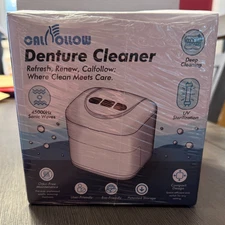 CALFOLLOW Denture Cleaner for Retainers, Dentures, Aligners, Jewelry BRAND NEW!