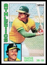 1984 Topps Nestle #741 Wayne Gross - NM+