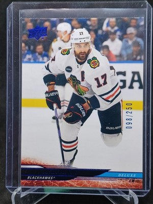 2024-25 Upper Deck Series 1 Deluxe 098/250 Nick Foligno #43