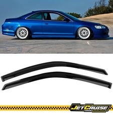 Fits 98-02 Honda Accord Coupe 2door Window Visors Rain Sun Guard Deflector 2pcs