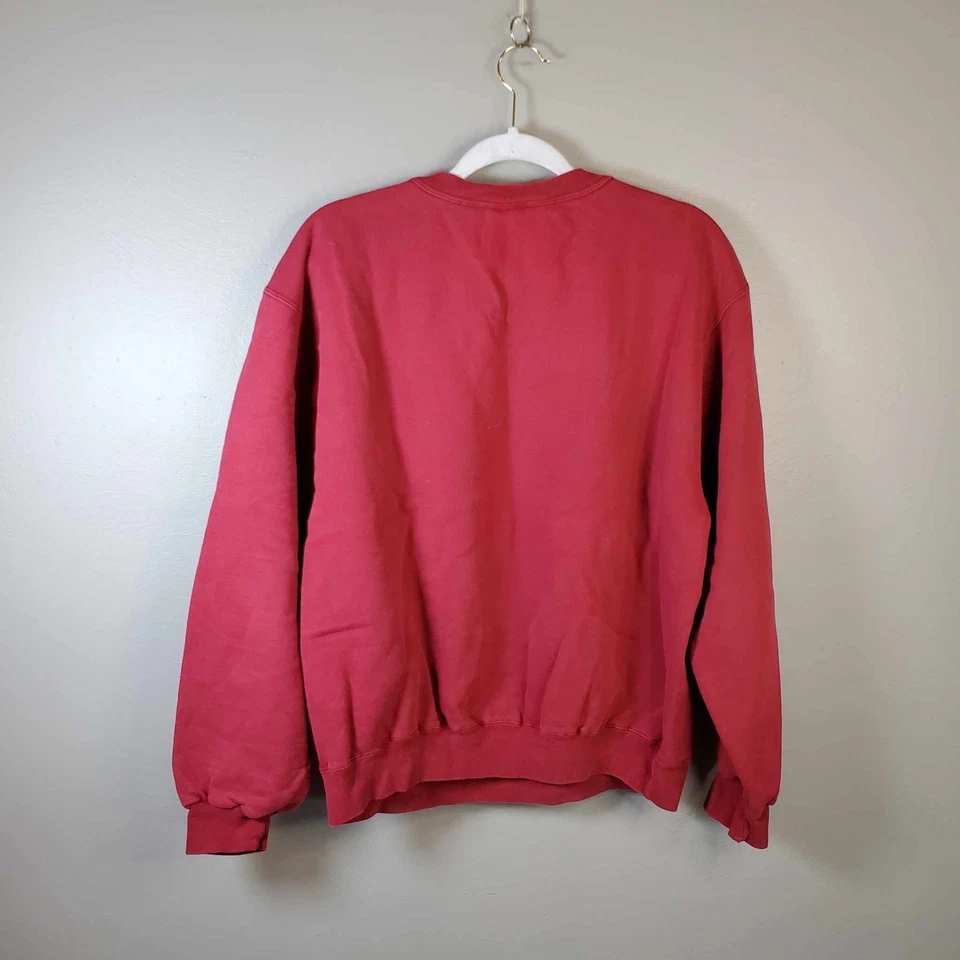 Sudadera vintage Y2K cuello redondo para mujer mediana cuadrada M  Foto 3 de 4