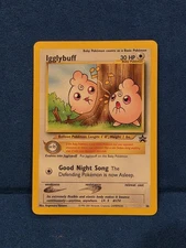 Pokemon TCG Igglybuff WotC Black Star Promo #36 Near Mint (2001)