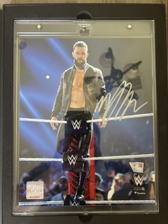 WWE Fanatics Under Wraps GameStop Exclusive Finn Balor Auto Autographed 8x10