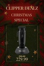 StyleCraft Saber    Cordless Clipper w/Digital Brushless Motor Black  SC617B