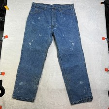 Levi's 540 VTG Jeans Men's Blue Denim Pockets Distressed Straight Zip Fly 36X29
