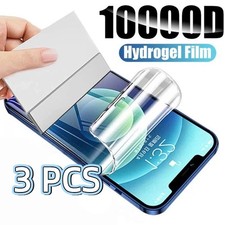 3X Screen Protector Clear TPU Cover Gel Hydrogel for Google Pixel 10/9/8/7 Film