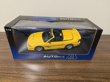 AutoArt Saleen Mustang S351 Convertible Yellow 1:18
