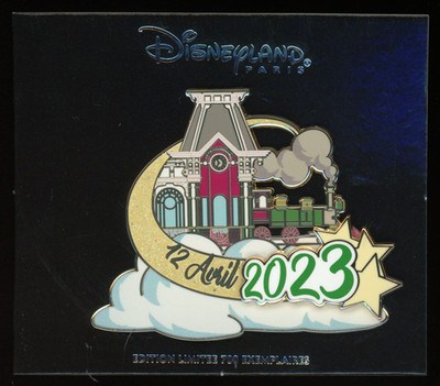 2023 DLP DLRP Paris 30th April 12 Main Street Station Railroad LE 700 Disney Pin