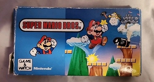 1988 Nintendo Super Mario Bros. Game & Watch YM-105 CIB IOB Complete In Box - Picture 4 of 18