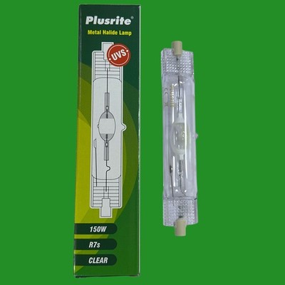 150W RX7S Plusrite klar MHL Metalldampflampe Fluterröhre 4200K MHDE150W