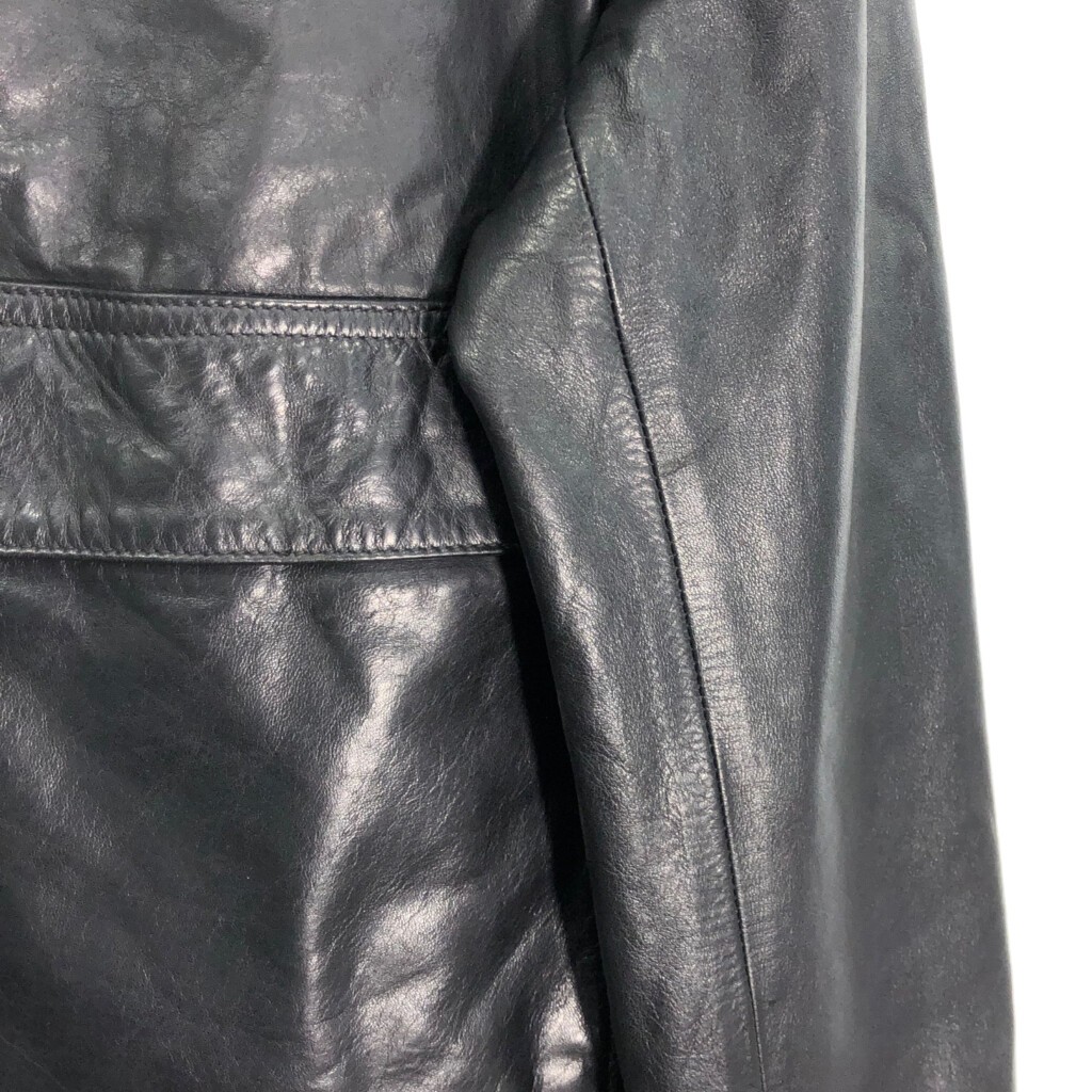 Yves Saint Laurent Giacca di Pelle Uomo 50 Nero U R7029