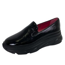 D63 women's high loafer UNO 8 UNO black shoes loafer women