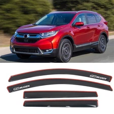 Fits 17-22 Honda CR-V In Channel Window Visor Rain Guard Shade 4PCS w/ Mugen