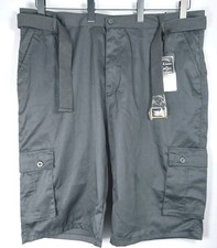 Marx  Dutch Cargo Shorts Mens Size 46 Black Cotton Blend NEW With Tags