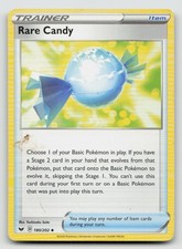 Rare Candy 180/202 Uncommon Sword Shield Pokemon LP