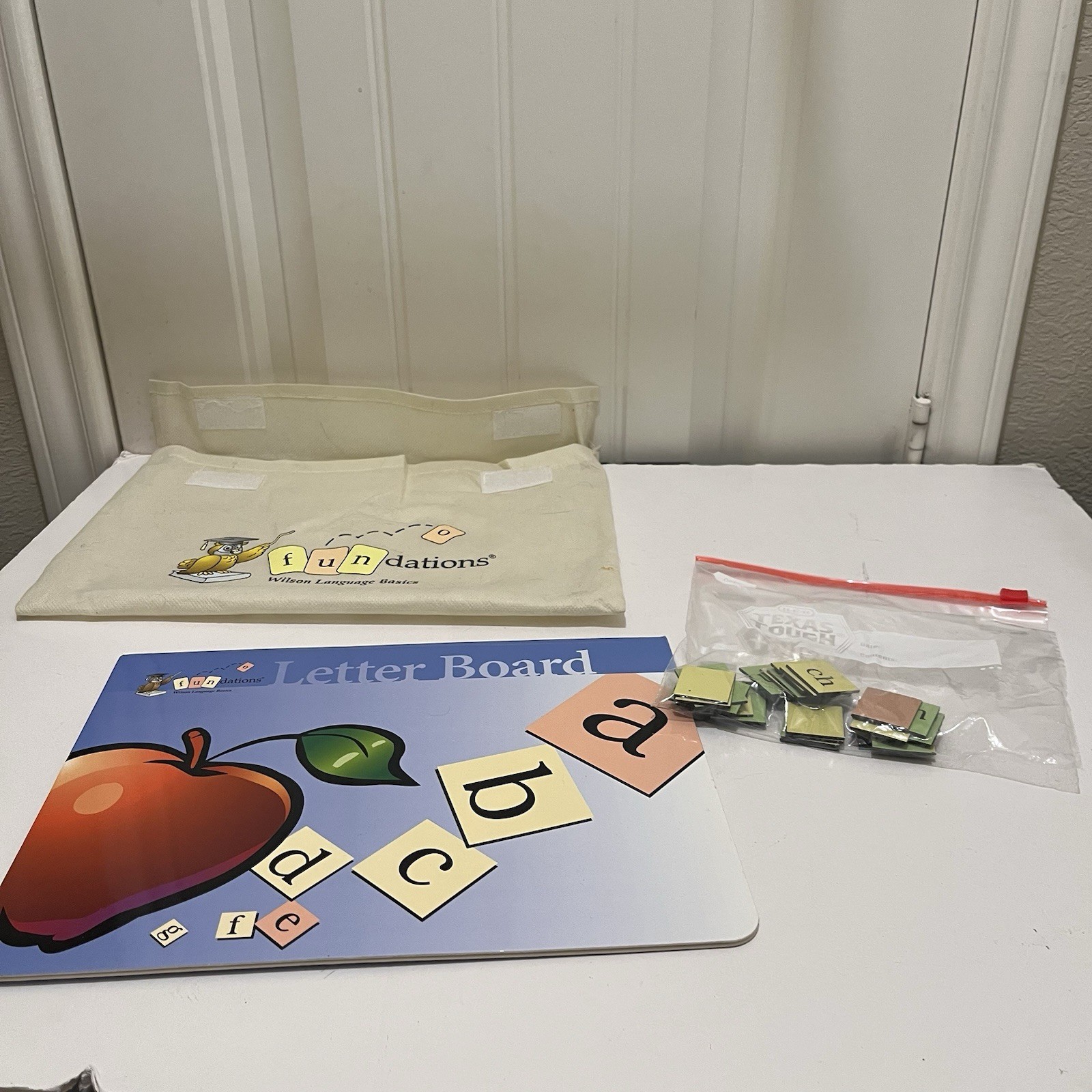 Fundations Wilson Language Basics Magnetic Letter Board With Letter Tiles