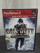Activision Call of Duty: World at War-Final Fronts (Sony PS2) Greatest Hits CIB 