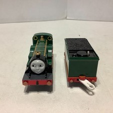 2004 Tomy Thomas Friends Plarail Trackmaster Motorized Emily Train w/Tender