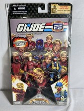 G.I. Joe 25th Anniversary Comic Two-Pack   CRIMSON GUARD & SCARRED COBRA OFFICER