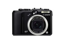 Canon PowerShot G7 Black 10MP 6x Zoom w Battery Charger Digital Camera